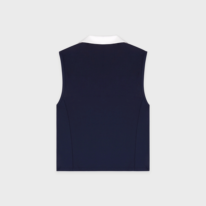Signature Logo Sports Polo Vest