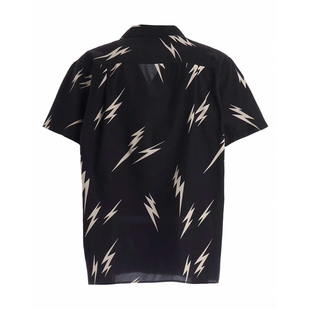 Ys for men - 【Y's for men × MASSES】 THUNDER BLEACH DYED SHORT SLEEVE SHIRT