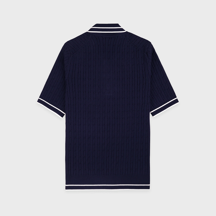 Signature Logo Mini Cable Polo