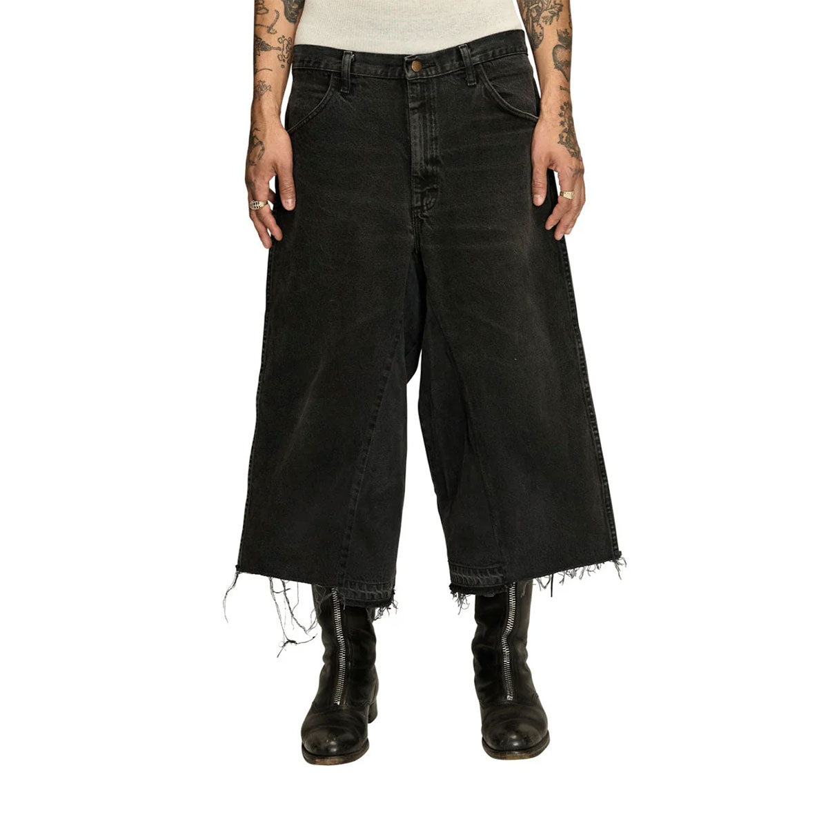 JOSHUA JAMAL (ジョシュア・ジャマル) | DENIM NBHD SHORTS デニムショーツ