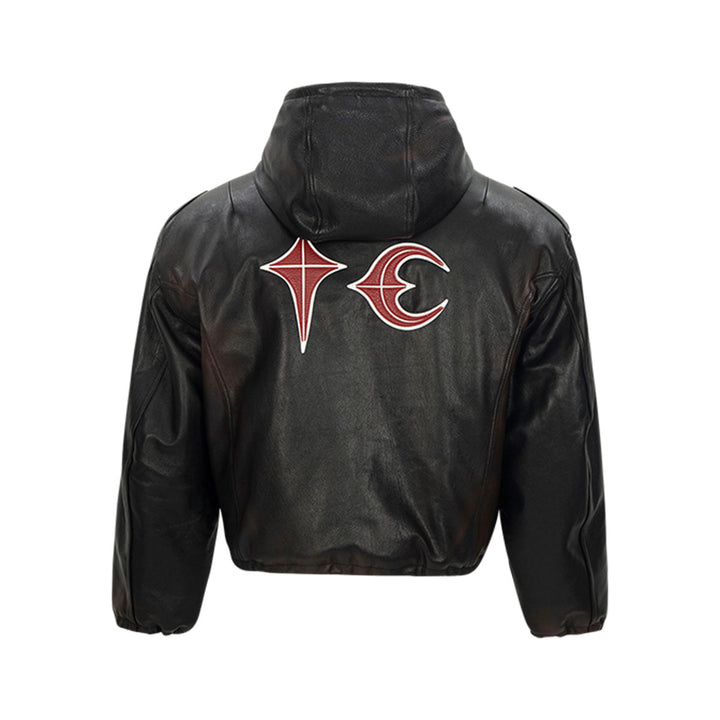 Rock Leather Jacket - THUG CLUB