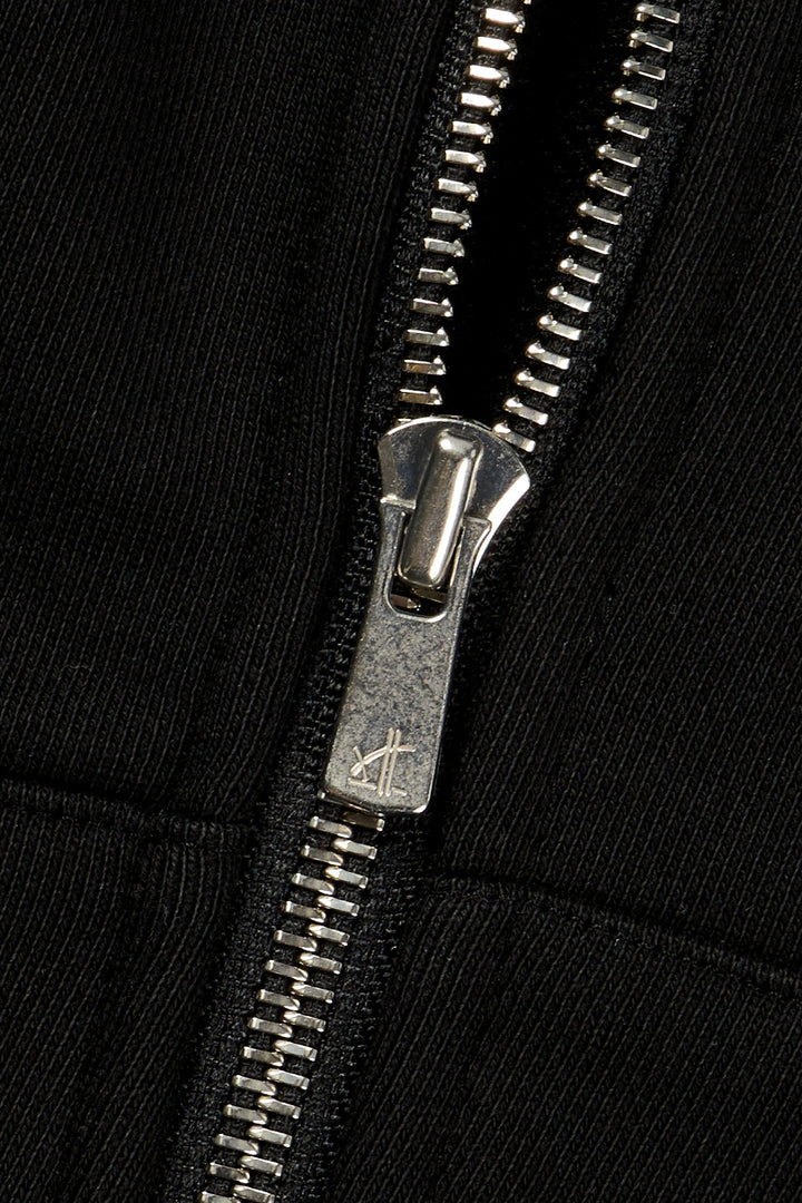 Reverse Right Zip Hoodie