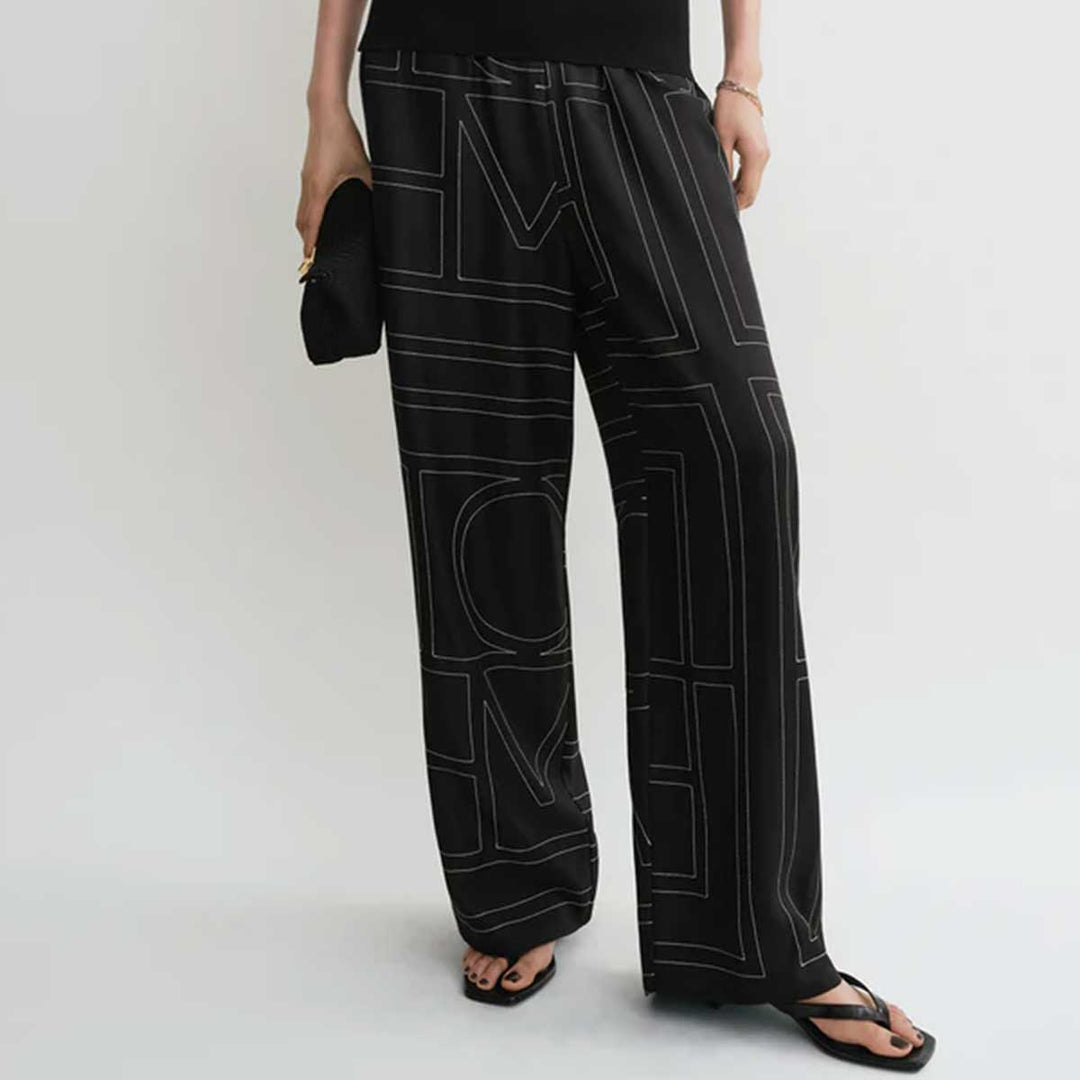 TOTEME - Monogram silk pj bottoms