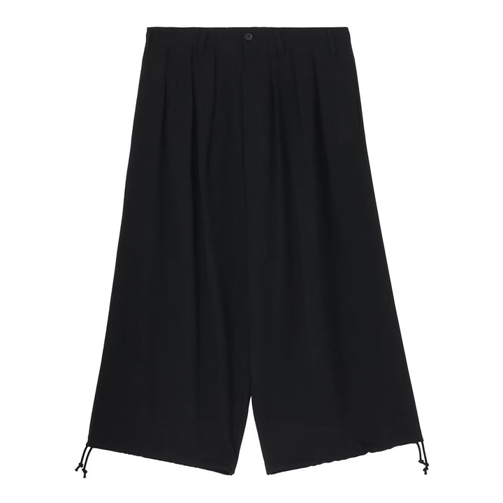 Yohji Yamamoto - WOOL GABARDINE THIN BALLOON PANTS