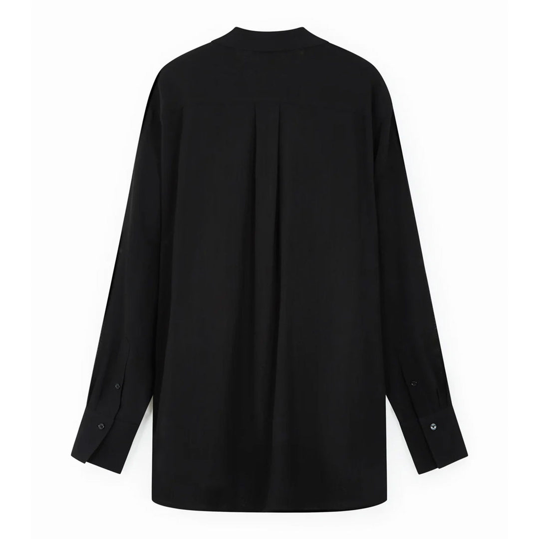 Long scarf blouse