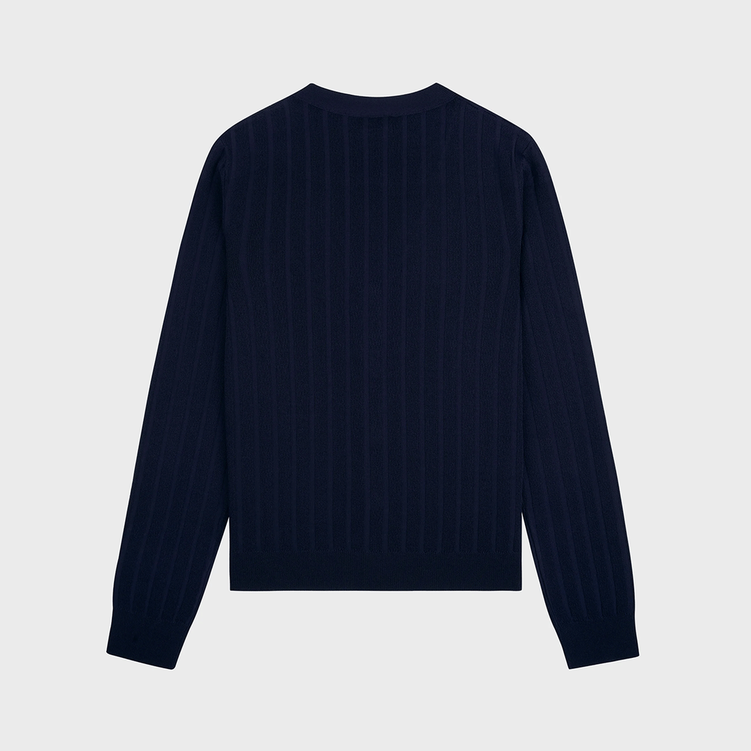 SRC Ribbed Cardigan