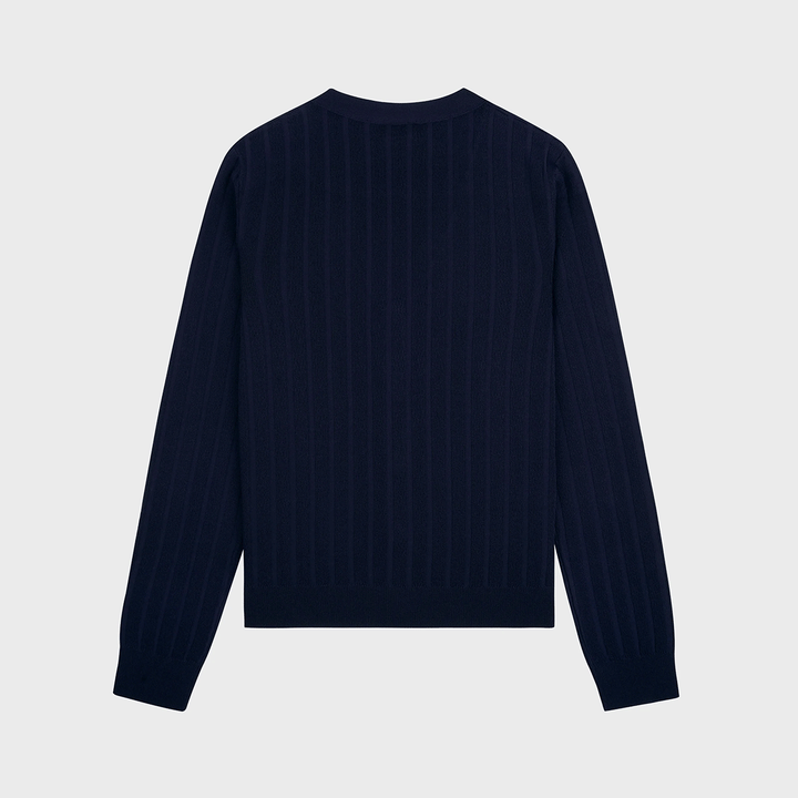 SRC Ribbed Cardigan
