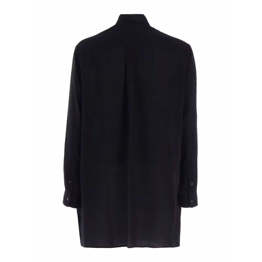 CELLULOSE LAWN TRIPLE COLLAR BLOUSE