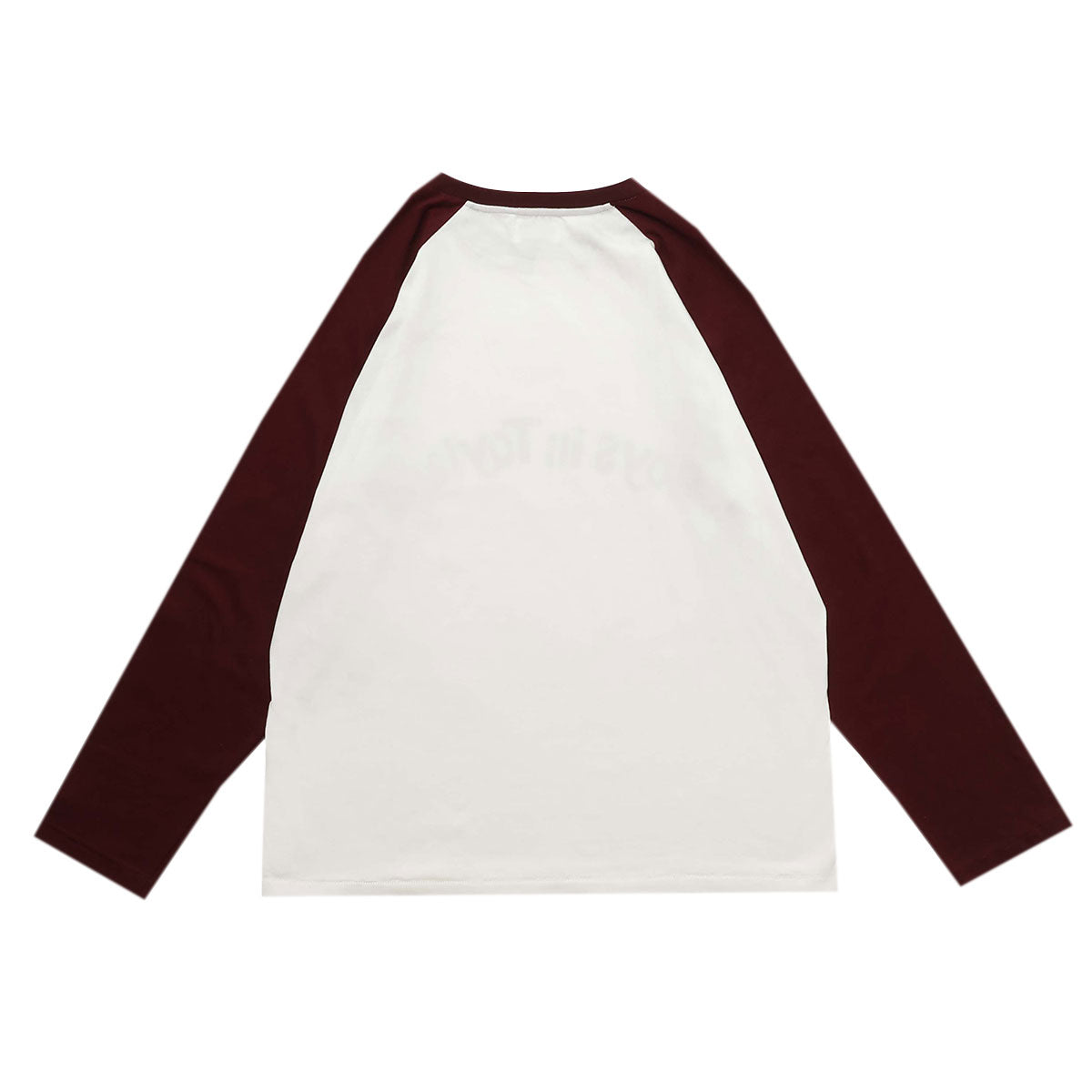 OG LOGO RAGLAN TEE – Why are you here?