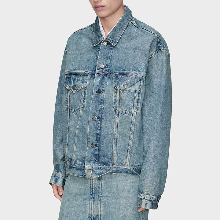 Maison Margiela - テープド デニムジャケット