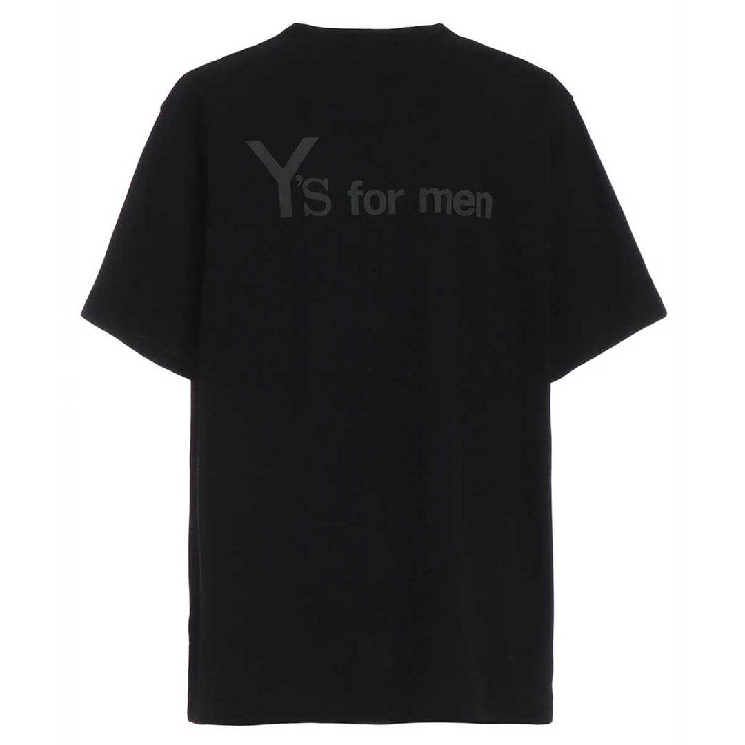 Y's for men BIG LOGO PRINT SHORT SLEEVE T-SHIRT