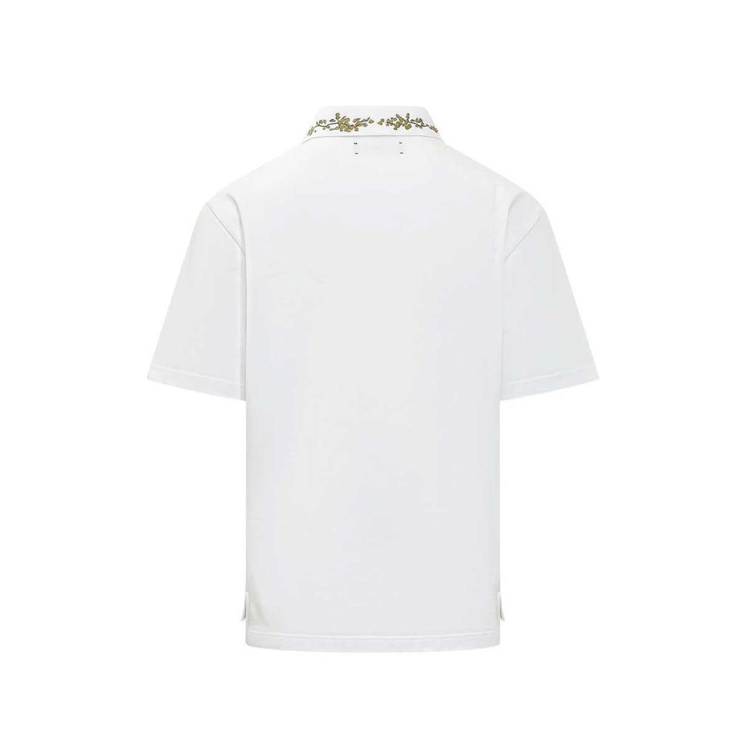 AMIRI - AMIRI FLORAL COLLAR POLO