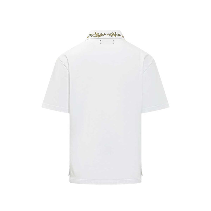 AMIRI - AMIRI FLORAL COLLAR POLO