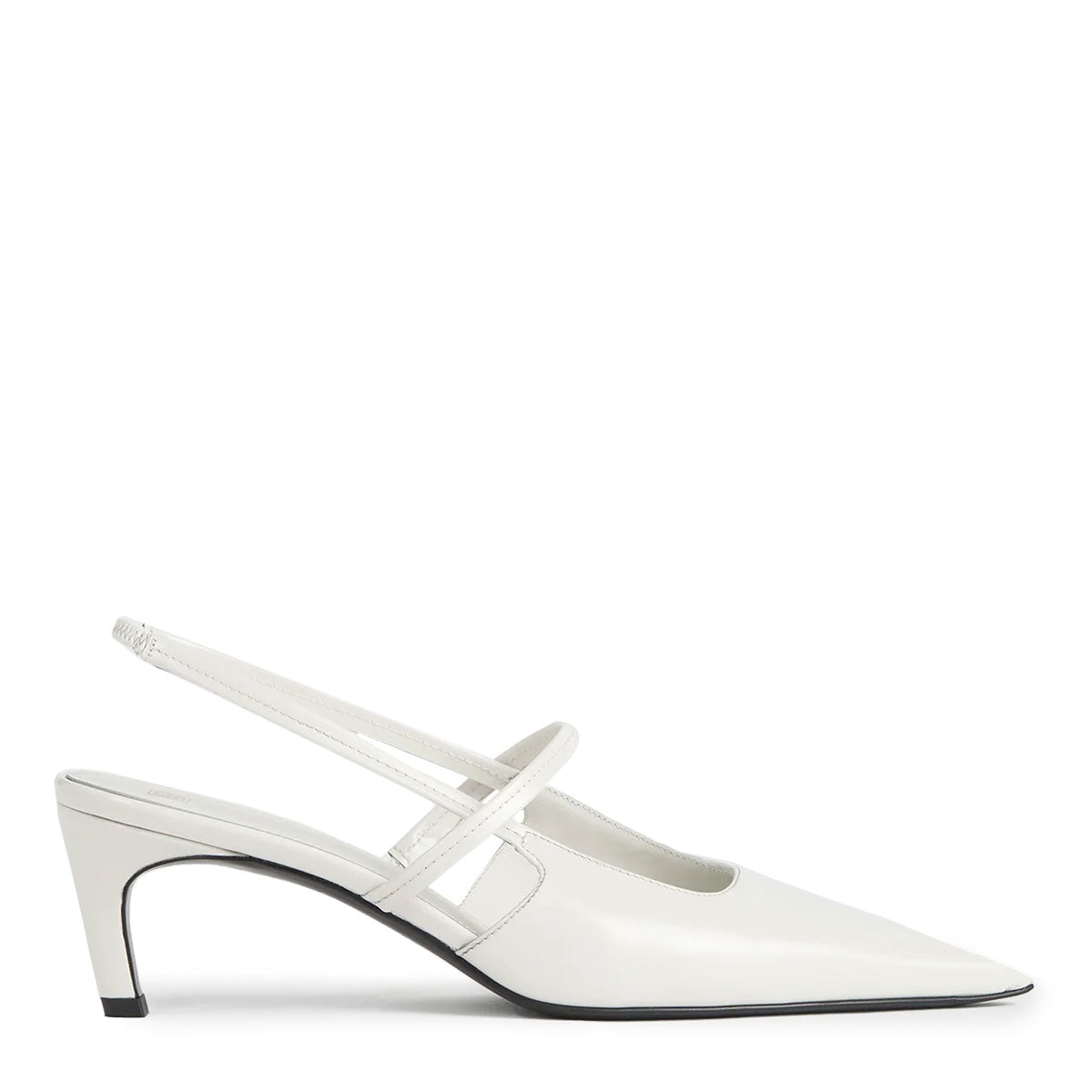 Sharp patent-leather slingbacks | Why are you here?