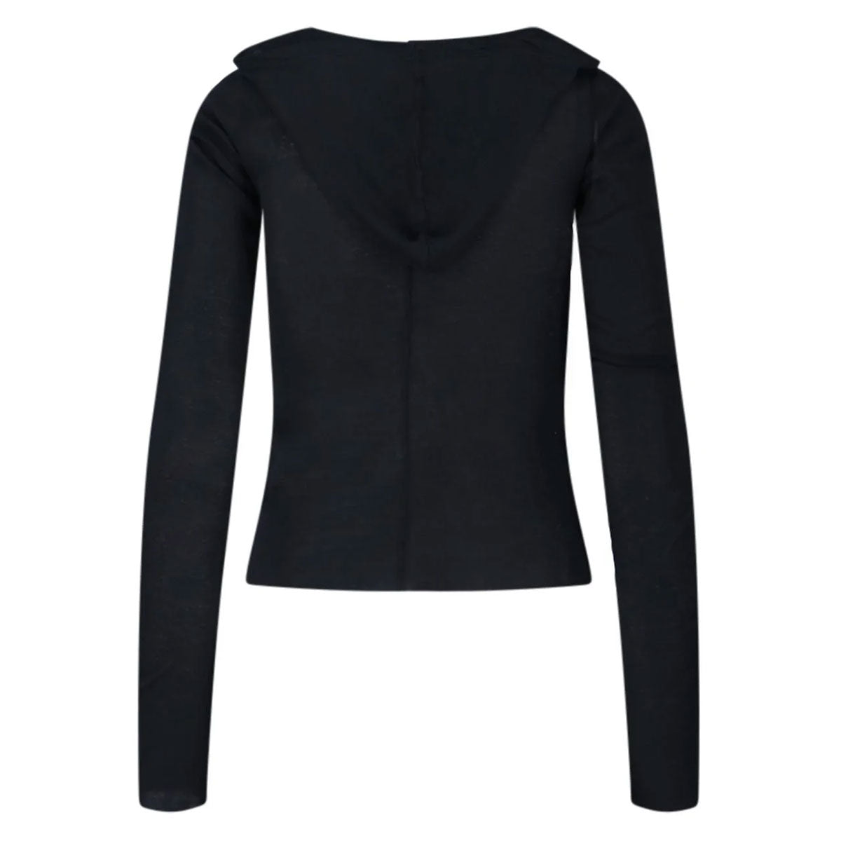 Rick Owens (リック・オウエンス) | CROPPED HOODED RIB LS T ロング