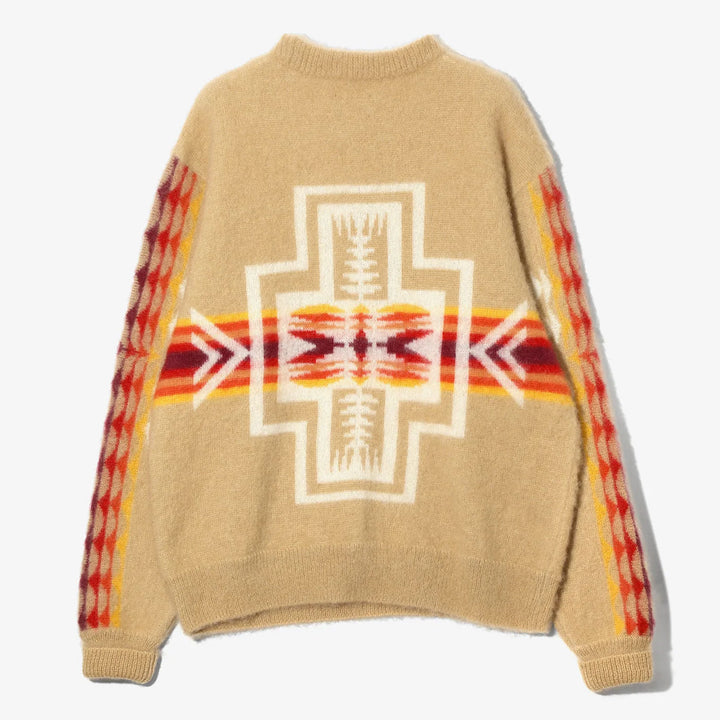 〈NEEDLES〉x〈PENDLETON〉Mohair Sweater - Harding