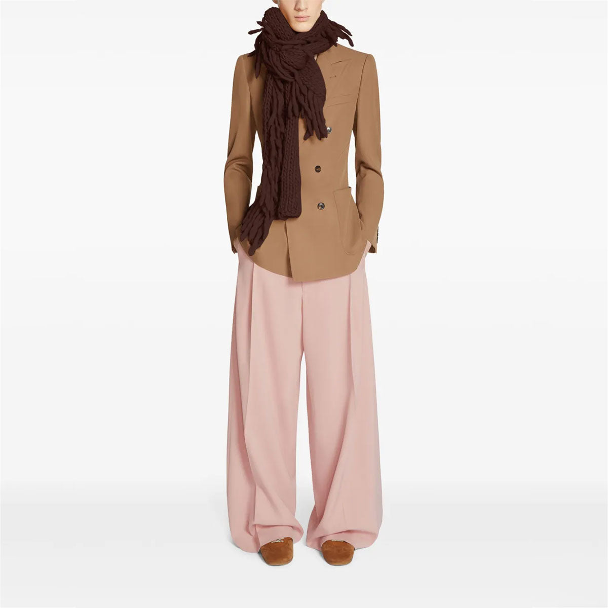 DRIES VAN NOTEN (ドリスヴァンノッテン) | WOOL SHORT SCARF ウール