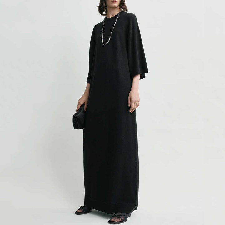 Merino knit tee dress