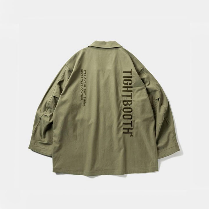 LABEL LOGO BDU SHIRT