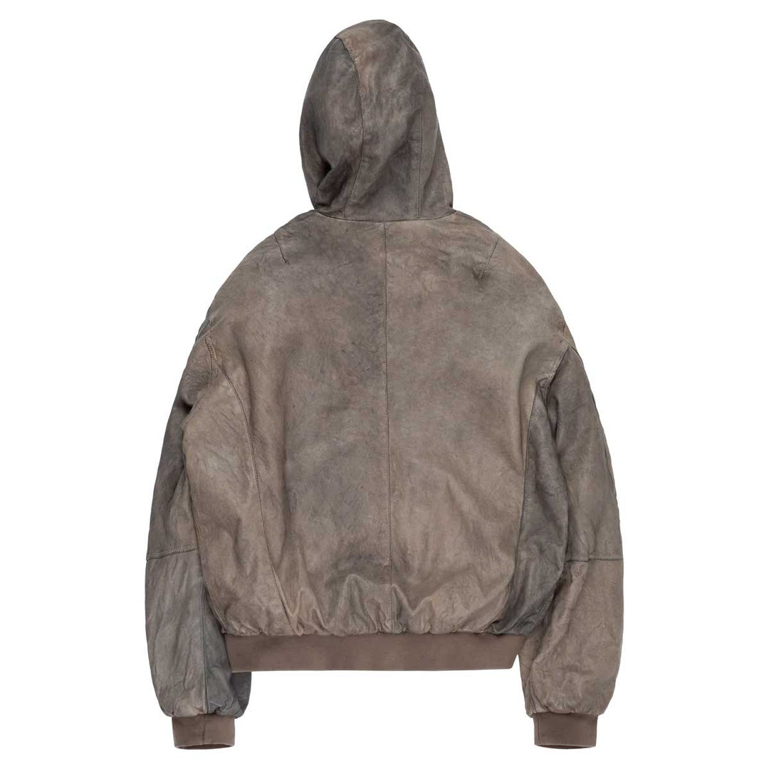 ALEXANDER DIGENOVA - LEATHER BOMBER JACKET