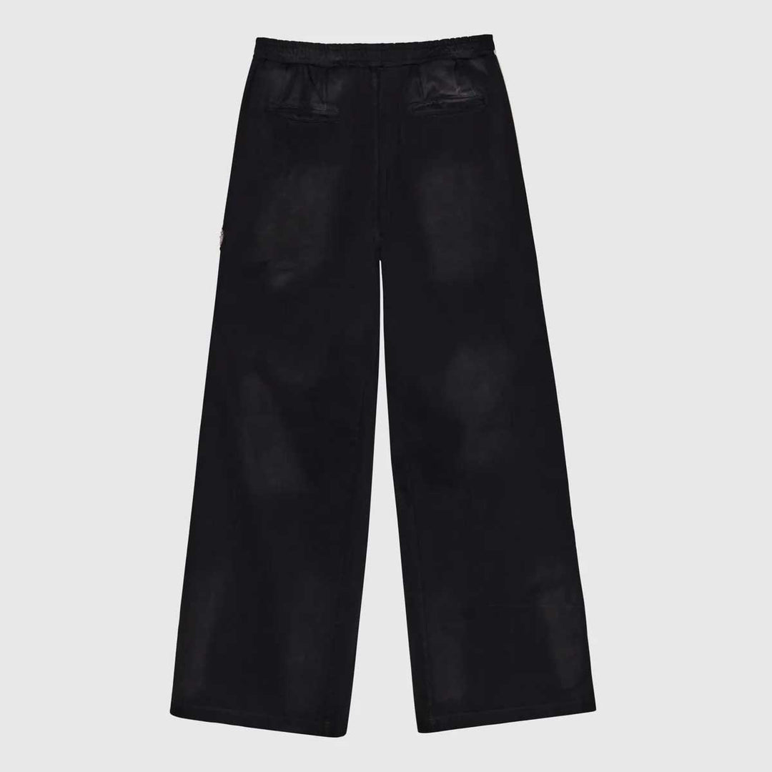 STRIPPED RIPPED SWEATPANTS
