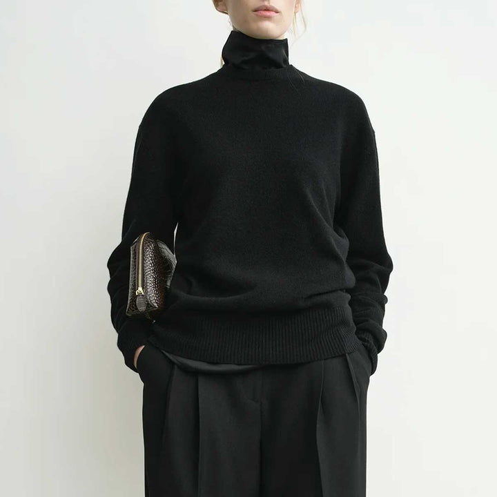 Classic cashmere crew knit