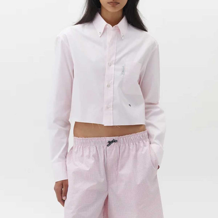 Cropped Oxford Shirt