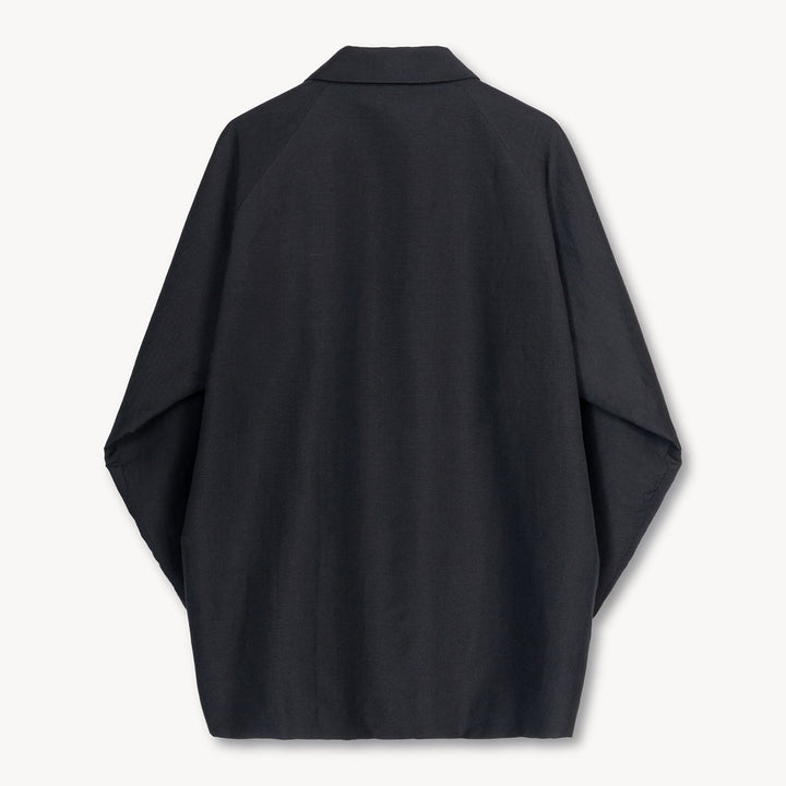 Noé Reverse Fatigue Jacket in Wool/Linen