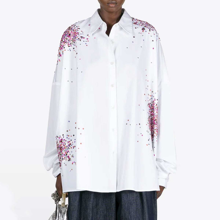 Dries Van Noten - CASIA EMB 3314 W.W.SHIRT