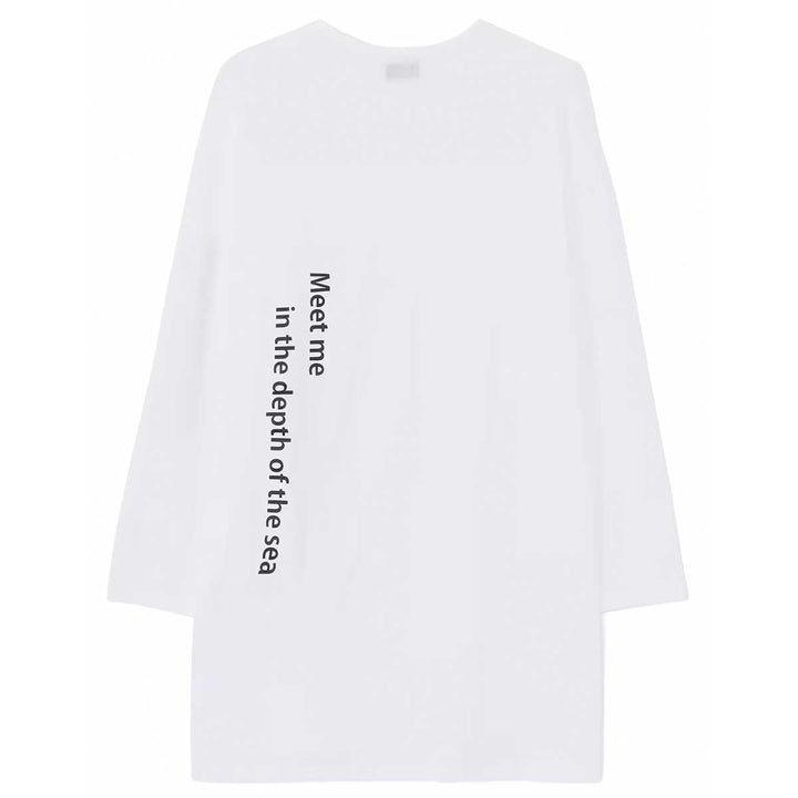 Yohji Yamamoto - COTTON PS D NECK LINE LONG SLV