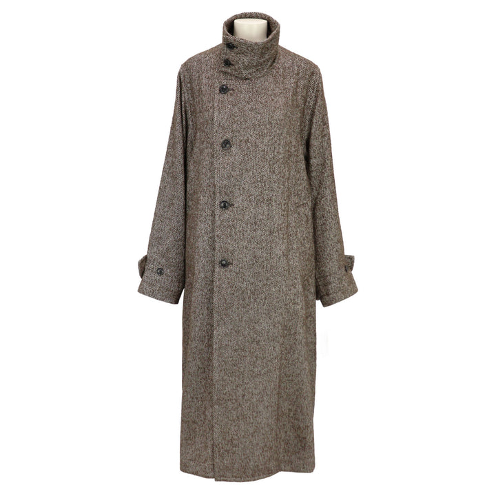 STAND-COLLAR COAT