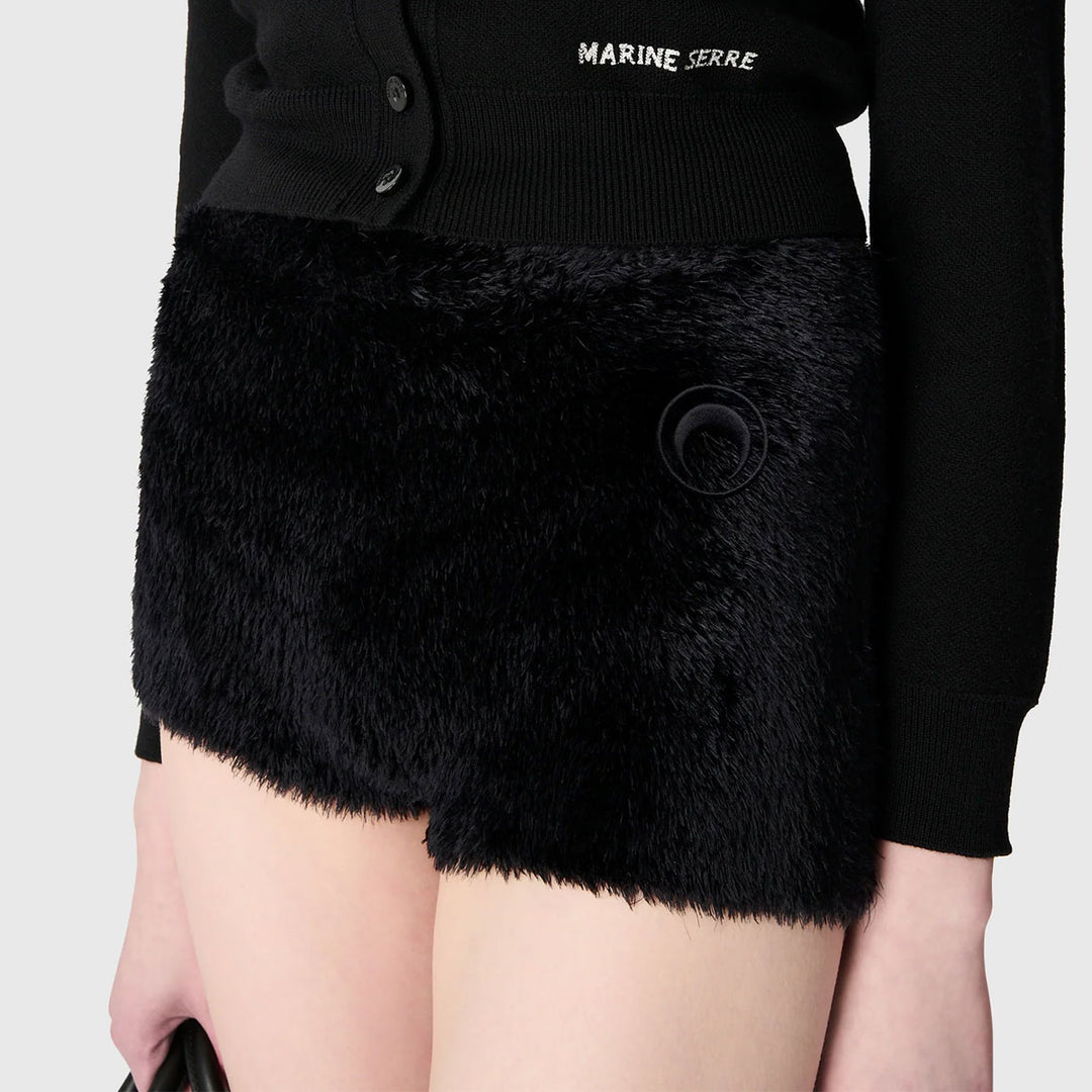 WILD FLUFFY KNIT SHORTS