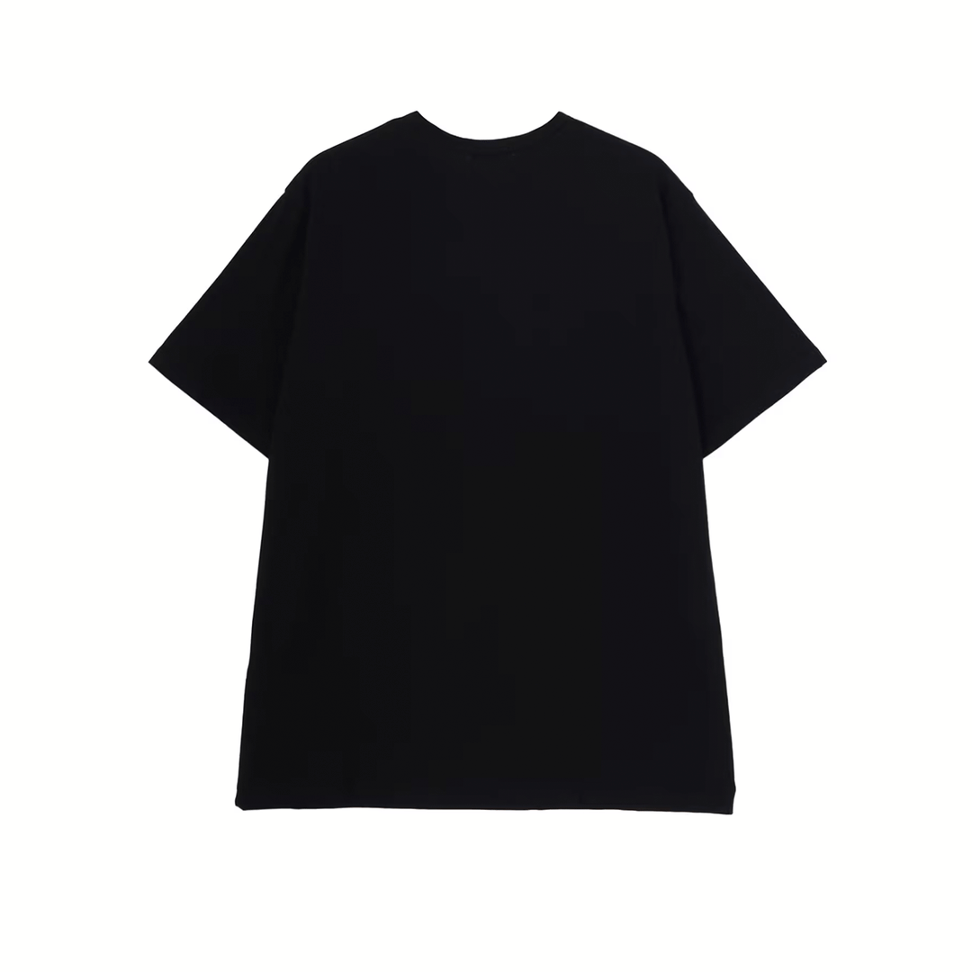 COTTON SINGLE JERSEY ROUND NECK SHORT SLV