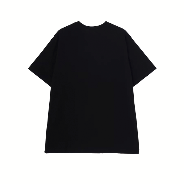 COTTON SINGLE JERSEY ROUND NECK SHORT SLV