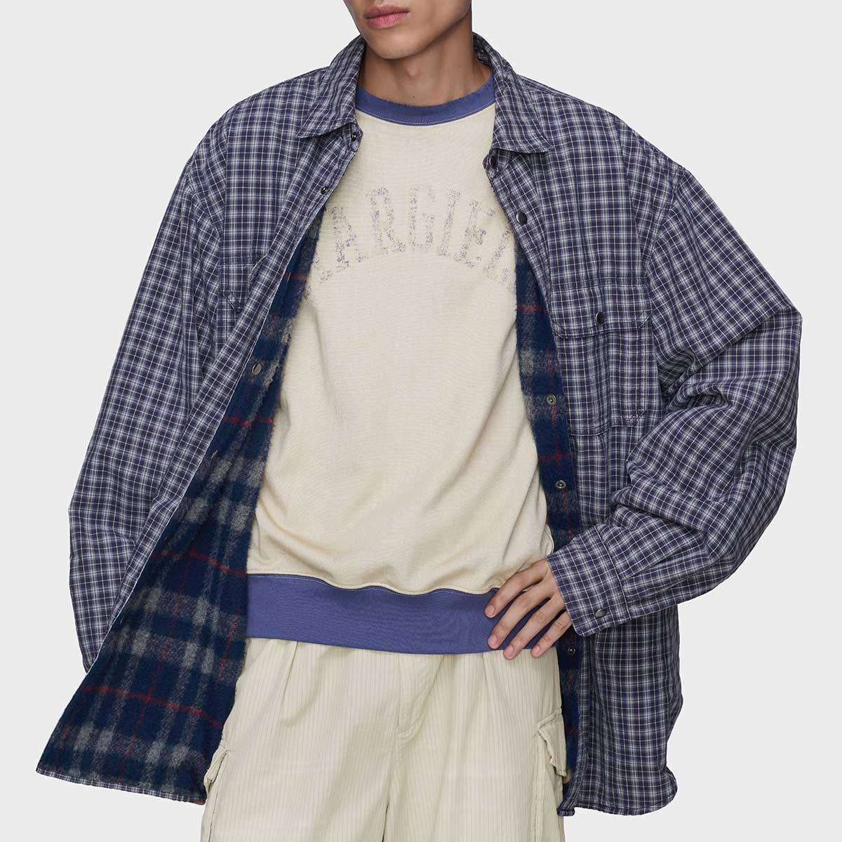 【確認用】Maison Margiela マルジェラ リバーシブル 48 Maison Margiela(メゾン マルジェラ) | リバーシブル パデッドシャツ