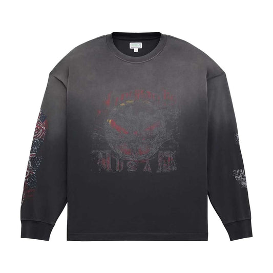 Printed long sleeve t-shirt