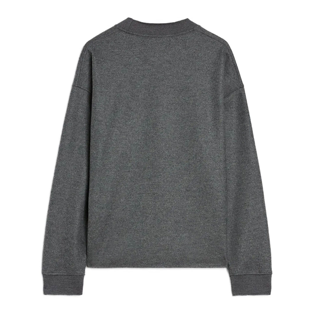 Wool Melton Sweatshirt
