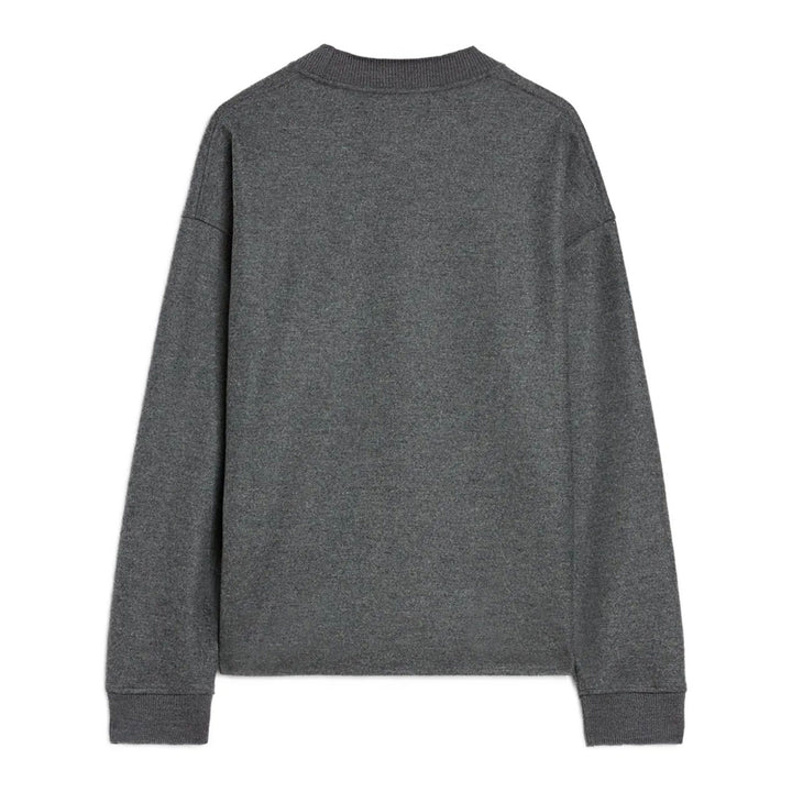 Wool Melton Sweatshirt