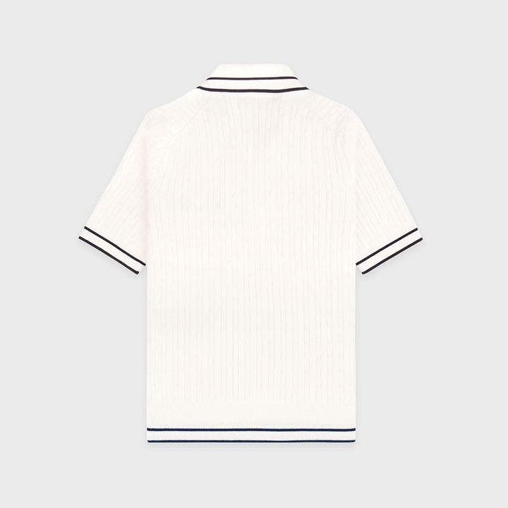 Signature Logo Mini Cable Polo