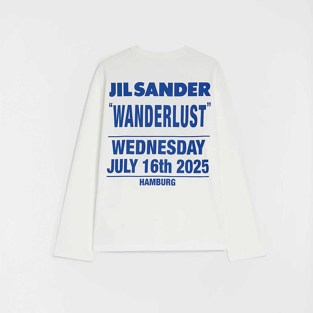 Jil Sander - T-SHIRT CN LS PNT