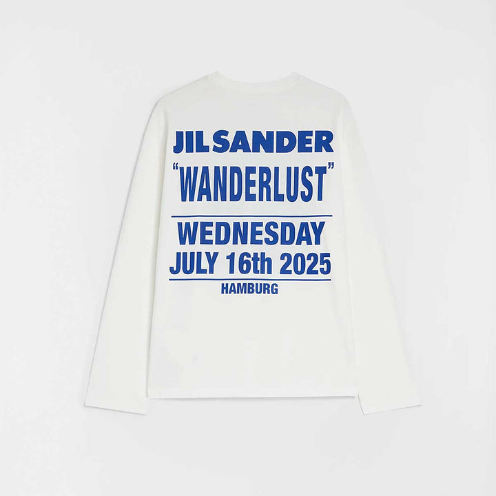 Jil Sander - T-SHIRT CN LS PNT