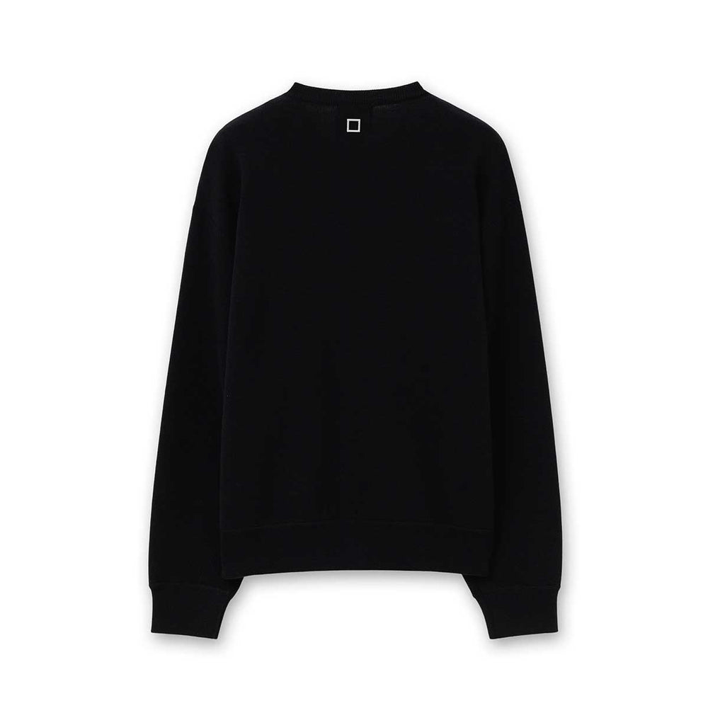 WOOYOUNGMI - Round Neck Wool Cardigan