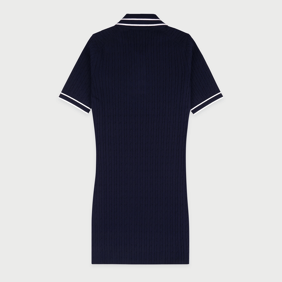 Signature Logo Mini Cable Dress