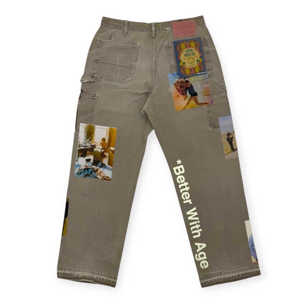 Better With Age - Tabloid Carpenter Trouser(34B)