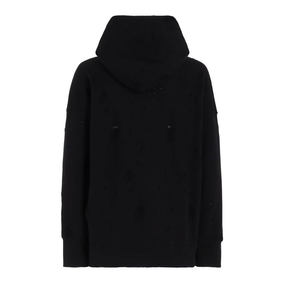 DAMAGED LINING YOKE HOODIE