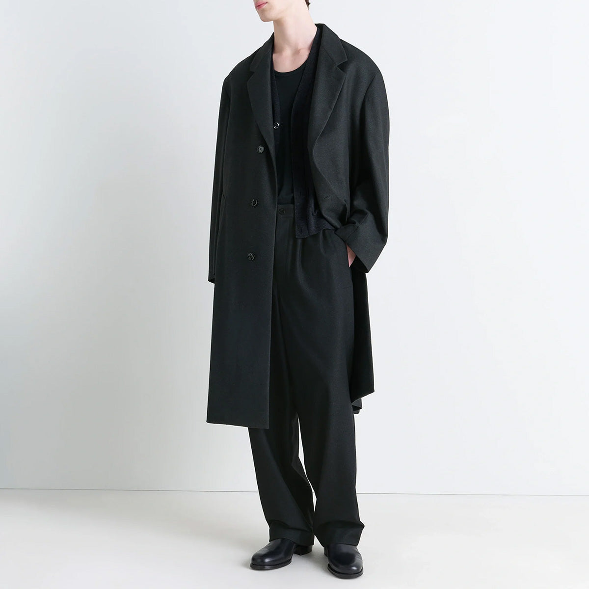 LEMAIRE SUIT COAT ルメール スーツコート チェスターコート LEMAIRE - セール 廃盤ルメール グレー チェスターコートの通販 by R's