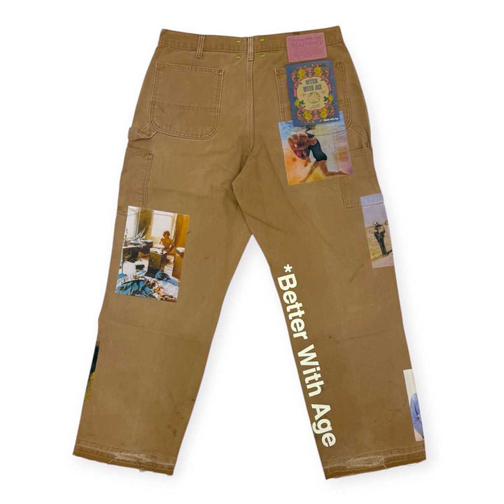 Better With Age - Tabloid Carpenter Trouser(36)