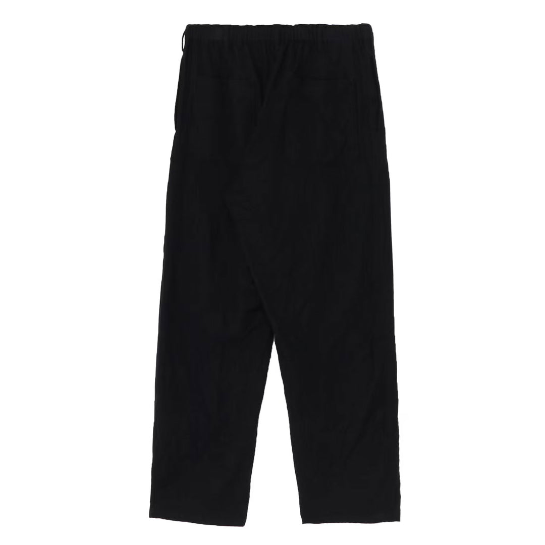 Y's for men × MASSES: Shrink Serge Waist Elastic Pants