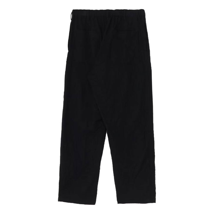 Y's for men × MASSES: Shrink Serge Waist Elastic Pants