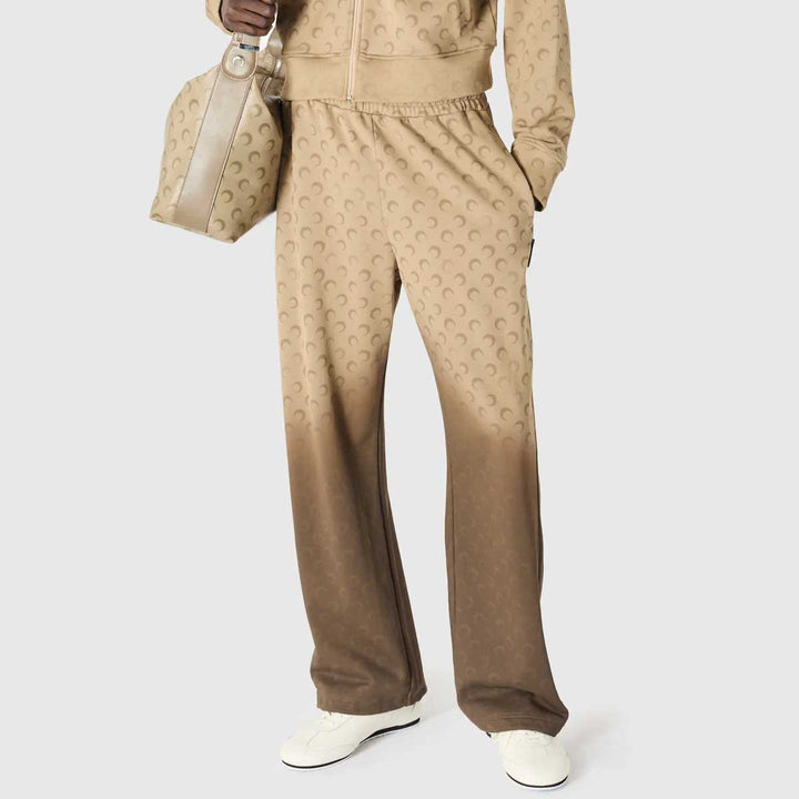Marine Serre - Faded moon sweatpants organic cotton